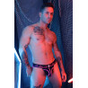 Breedwell Jockstrap Equalizer Noir-Rose neon
